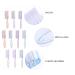 Exceart 10-Set Nail Brushes - Long Handle Manicure & Pedicure Tools for Nail Art Care | Pink Nylon Fingernail & Toe Cleaning Gadgets - Buy Online on GoSupps.com