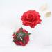 Halloween Rose Hair Clips Brooch Pins - 5 Pack Mixed Color for Women Fashion Party Decoration and Cosplay Costume - Handmade Hair Accessories - Buy Online on GoSupps.com
