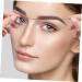 Baluue 1box Black Brow Mapping Wire Ruler Makeup Tool Eyebrow Drawing Auxiliary Tool Wire Ink 6x4.5cm Black - Buy Online on GoSupps.com