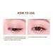 Pigmented Liquid Glitter Eyeshadow in Peach and Purple - Long Lasting, Quick Drying, Easy to Apply | YMH BEAUTE - Buy Online on GoSupps.com