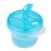 AOVNA Milk Powder Dispenser Portable Milk Powder Container Baby Milk Powder Storage Container for Travel Outdoor (Blue)