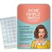 Pimples Patches | 72 Pimple Patches | Acne Patches For Teens | Hydrocolloid Acne Patches Tea Tree Oil Fast Breakout Healing Acne Gunk Removal Waterproof Invisible Spot cover Pimple Patches for Face