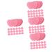 minkissy 800 Sheets Eyelash Cleaning Pads Lint Nail Wipes Wipes Nail Gel Pads Lash Glue Wipes Nail Polish Removal Pads Gel Remover Pads Eyelash Gel Travel Acrylic Cotton Major
