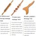Wood Therapy Massage Tools 3-Piece Set for Lymphatic Drainage - Maderotherapy Colombiana Kit for Anti-Cellulite & Body Sculpting - Buy Online on GoSupps.com