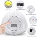 168W Led UV Nail Lamp for Quick-Drying Gel Nails | 10s 30s 60s 99s Timer | Home & Salon Use - White - Buy Online on GoSupps.com