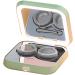 Colcolo Mini Contact Lens Case Cleaner | 2 Speed Modes | Rechargeable Cleaning Container with Mirror - International Shipping Available - Buy Online on GoSupps.com