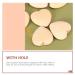 Toyandona 200 Stk Log Color Peach Cherz - DIY Jewelry Making Craft Accessories for Valentine's Heart Decorations & Mini Wood Collections - Buy Online on GoSupps.com