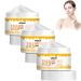 Beef Tallow Balm 3 Bottles Beef Tallow Cream, Beef Tallow Skin Care, Beef Tallow Cream for Skin Care, Whipped Face and Body Moisturizer for All Skin Types