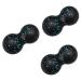 Magiclulu 3st peanut massage ball peanut foot massage gauge peanut back massager sports equipment sports devices neck massager massage tools lacrosse-ball back roll mini massage globe 16.5x8.5x2cmx3pcs bluex3stk