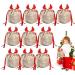 Mkcavne 10 x Christmas Reindeer Candy Bag Christmas Gift Decorate Children Party Gift - Buy Online on GoSupps.com