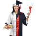 48Pcs Graduation Cap Cupcake Toppers Grad Cap Cake Toppers Class of 2024 Graduation Cupcake Toppers Black and Blue Tassle - Buy Online on GoSupps.com