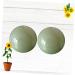 Partykindom Hand Health Balls - Chinese Massage & Gymnasium Balls in Green & White Jade - Perfect for Wrist Exercise & Relaxation - Buy Online on GoSupps.com