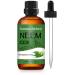 Natural Riches Neem Oil for Skin Care Cold Pressed, 100% Pure. Great for Hair Care, Skin, Nails, Acne Anti-Aging Moisturizer - You can also use it on plants. 4 fl. oz.