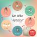 Reusable Bamboo Cotton Makeup Remover Pads Deep Cleansing Washable Rounds for Eyes Face Lips with Laundry Bag Storage Box (b) - Buy Online on GoSupps.com