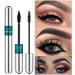 4D Silk Fiber Mascara Intense Black Volume Lengthening Thickening Thick Long Lasting Naturally Eye Makeup Mascara False Eyelash Effect - Buy Online on GoSupps.com