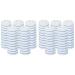 UrbanFlyingFox 100PCS Upgraded Toilet Brush Wand Disposable Toilet Cleaning Wand Head Compatible Wand Refills