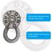 Pants Extender Button Set - Luxiv 6 Style Metal Collar Buttons for Jeans, Pregnancy Pant Extenders Elastic Spring Buttons - No Sew Solution for Waistband, Collars, Cuffs (6 Pack) - Buy Online on GoSupps.com