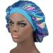 Deepth 4-Piece Satin Sleep Cap Set for Women & Girls | Holographic Soft Hair Turbans - Buy Online on GoSupps.com