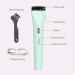 Qukaim Rechargeable Electric Eyelash Curler Electric Eyelash Curler 3 Heated Modes Rechargeable Long Lasting Handheld Lash Curler with Cleaning BrushGreen - Buy Online on GoSupps.com