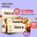 Fitnesshock Protein Bar Set - Sugar-Free Low Carb 20% Protein 1g Sugar Fiber-Rich Crispy Hazelnut - 12x50g Pack - Buy Online on GoSupps.com