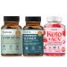 Bundle of Liver Cleanse Detox & Repair - Herbal Liver Support with Milk Thistle and Natural Chelated Magnesium Glycinate Sleep aid & Premium Keto ACV Gummies for Liver and Gut Detox