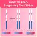 Accufast Pregnancy Test Kombipack - 12 Tests (2 Weekly Test Sticks & 10 Test Strips) with Urine Cups - HCG Detection - Accurate Weekly Pregnancy Determination German Manual  - Buy Online on GoSupps.com