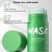 Green Tea Masque Stick for Face Moisturizing Facial Cleansing Solid Masque Purifying Clay Masque Oil Control Black-heads Remover Deep Cleaning Facial Masque for All Skin Types 2 Style - Buy Online on GoSupps.com
