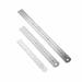 Stainless Steel Ruler Metal Ruler with Conversion Chart 15 20 and 30 cm