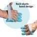 Hand Contracture Cushion - Finger Separator Protector Aid for Rehabilitation | Elastic Band Orthosis for Elderly | Anti-Stick Grip Tool (Blue - Buy Online on GoSupps.com