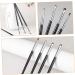 DRESSOOS 4pcs Eyeliner Brush Eye Makeup Tool Eye Liner Brush for Makeup Wooden Handle - Buy Online on GoSupps.com