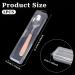 Buy Tongue Scrapers & Toothbrush Case Set | Travel-Friendly Transparent Plastic Etui | 2-Piece Tongue Cleaner Bag for International Shipping - Buy Online on GoSupps.com
