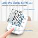 Scian Blood Pressure Meter - Automatic Arrhythmia Detection Large LCD Display 2-User Memory Cuff Size 22-42cm USB Cable - Home Use Upper Arm Monitoring - Buy Online on GoSupps.com