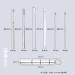 Ear Scoop 6-Piece Set of Ear Picking Tools Adult Ear Pick Ear Scoop Stainless Steel Portable Keychain Ear Scoop - Buy Online on GoSupps.com