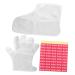 FRCOLOR 1ensemble Exfoliants Professionnels Portables Pour Mains Masques Hydratants Pour Peeling Domestique tanche Et Pratique