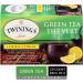Twinings Green Tea and Lemon Individually Wrapped Tea Bags | Fresh & Uplifting | 20 Count (Pack of 6) Green Tea and Lemon 20 Count (Pack of 6) - Buy Online on GoSupps.com