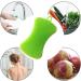 Silicone Sponge Kitchen Dish Cleaning Sponge Multi-purpose Scrubber Cleaning Pot Cleaning Brush Panda Bowl Fruit Vegetable Green - Buy Online on GoSupps.com