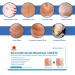 MT Healthy Silicone Scar Removal Sheets - 6 Pcs (5.9 x 1.6 inches) - 3 Months Supply - Reusable & Washable - Comfortable & Painless - For Hypertrophic Scars and Keloids - Buy Online on GoSupps.com