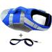 Hzqifei Reflective Life Jacket for Dogs - Luxurious Blue Swimming Vest for Small Medium & Large Dogs - XL Size - Buy Online on GoSupps.com