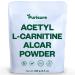 Purisure Acetyl L-Carnitine (ALCAR) Powder, 250g, Sharpens Memory & Supports Metabolism, Pure Acetyl L-Carnitine Powder for Better Cognitive Performance, 500 Servings