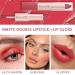 3Pcs Wine Red Mauve Nude Pink Matte Lipstick Set for Women - Long Lasting & Vegan Formula - Waterproof & Smudge Proof - Buy Online on GoSupps.com