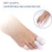 8 Pairs Big Toe Protector Gel Cap - Breathable Silicone Toe Sleeves for Blisters Corns & Ingrown Toenails - Reduce Friction & Calluses - Sizes XS S M L - Beige - Buy Online on GoSupps.com