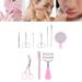 ZJchao 10Pcs Eyebrow Grooming Kit - Professional Eyebrow Trimmer Tweezers Eyelash Curler & Extractor for Women | International Shipping - Buy Online on GoSupps.com
