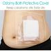 25 Pcs Waterproof Stoma Shower Cover 9x9 - Ostomy Bag Protector Shield Film Bandage - Colostomy Pouch Supply Bath Guard Accessory 9x9 inch - Buy Online on GoSupps.com