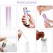 Kinwodon Perfume Atomiser Perfume Travel Bottle Refillable Perfume Bottle without Cap Atomiser Perfume Spray Bottle Dispensers Travel Essentials for Women Girls 8ml/Purple - Buy Online on GoSupps.com