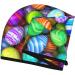Colorful Easter Eggs Microfiber Hair Towel - Super Absorbent Quick Dry Wrap for Long Curly & Thick Hair - Buy Online on GoSupps.com