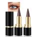 ZYEKIU 2 Pieces Matte Quick Dry Eyeliner Kajal Pen Water Resistant Eyeliner Pen for Long Lasting Eye Shadow Gel Eyeliner for Daily Long Lasting Eye Makeup Brown