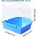 Bird Bath Box - Parakeet Shower Accessory for Pet Birds - Old Tjiko Sky Blue - Buy Online on GoSupps.com
