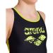 Buy Arena Women's Ba ador 1p Chameleon V Back One Piece Tracksuit - Black/Soft Green | International Shipping Available - Buy Online on GoSupps.com