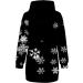 Stylish Long-Sleeved Christmas Sweatshirt Dress for Women | Merry Christmas Hoodie Dress | Perfect Holiday Outfit - Buy Online on GoSupps.com