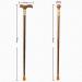 Wooden Cane Golden Sandalwood Faucet Crutches Older People Walking Sticks Sticks Gifts Ideal for Men or Women with Active Outdoor Lifesty Handmade Smooth Sailing - Buy Online on GoSupps.com